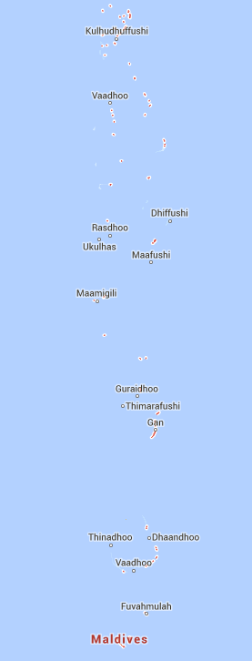 Maldives Map